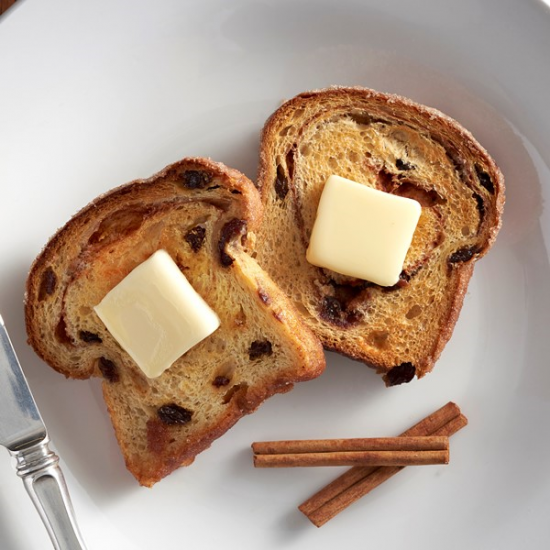 Cinnamon Raisin Bread (Pack of 3) - Click Image to Close