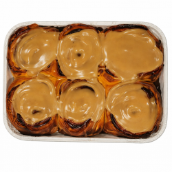 Cinnamon Rolls with Maple-Flavored Icing - 6 Pack (28 oz)